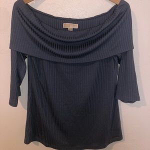 Off the shoulder Michael Kors Shirt!
